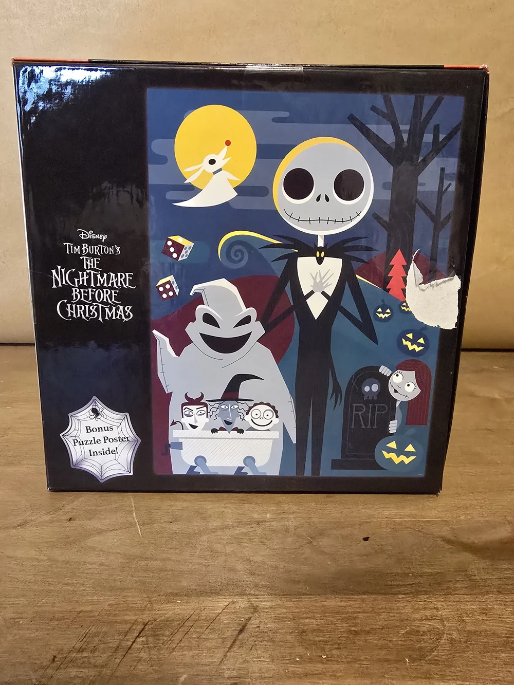 The Nightmare Before Christmas 300 Pc Puzzel With Poster Included.